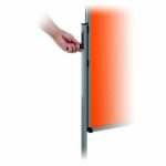 UniPin® 2 UT-V Pinboard, nem összecsukható pinwand tábla antracit filc