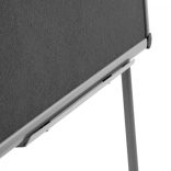 FlipChart EuroFlip® Flipchart tábla fekete karton borítás
