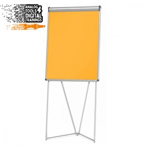 FlipChart EuroFlip® Flipchart tábla - sárga 9524