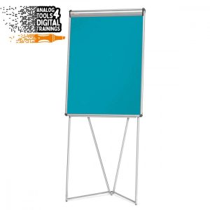 FlipChart EuroFlip® Flipchart tábla - óceánkék 9391