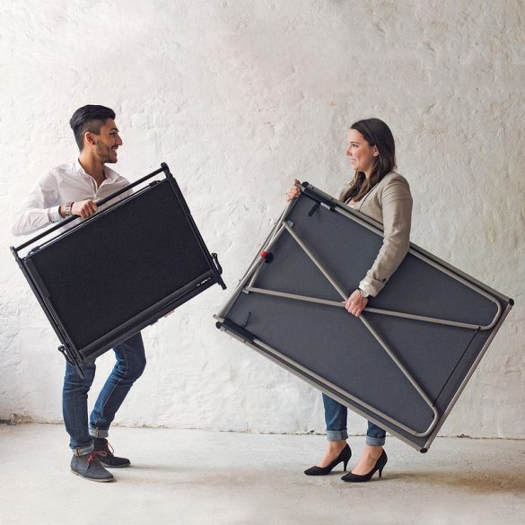 FlipChart Urban – black felt fabric