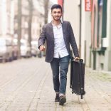 FlipChart Urban – black felt fabric