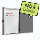 EuroTwin falitábla antracit filc