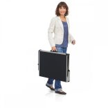 TableTop FlipChart XL black cardboard surface