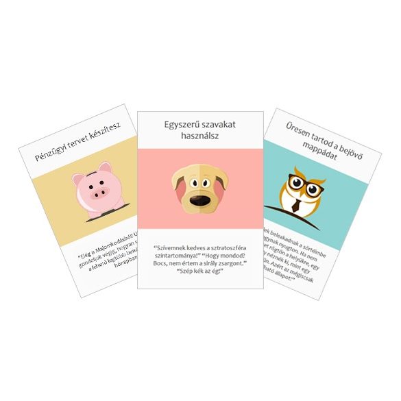 Inspire – Tudatos Szokások Kártya