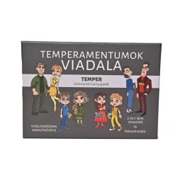   TEMPERAMENTUMOK VIADALA (DISC) - társasjáték és fejlesztő kártya