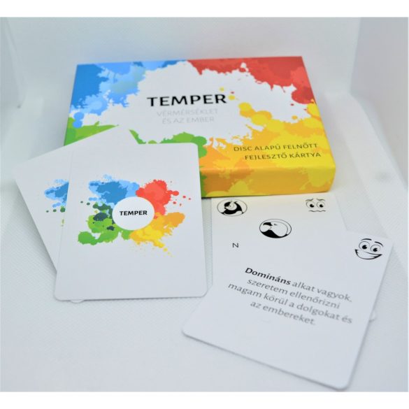 TEMPER DISC-alapú fejlesztő kártyák - magyar nyelvű