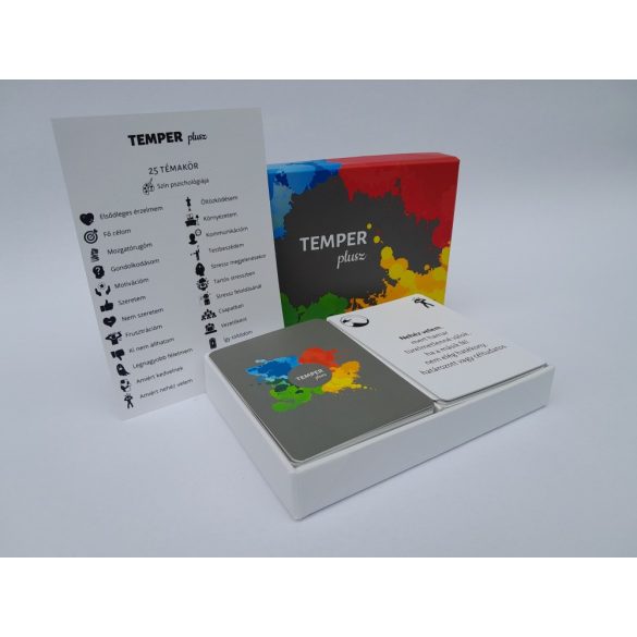 TEMPER DISC plusz fejlesztő kártyák - magyar nyelvű