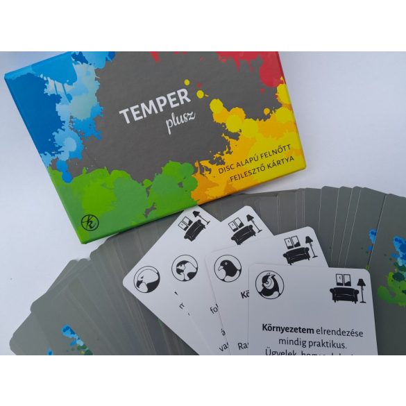 TEMPER DISC plusz fejlesztő kártyák - magyar nyelvű