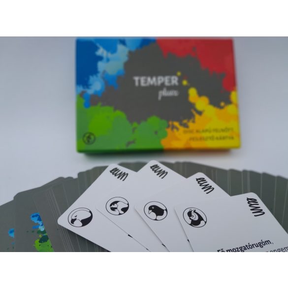 TEMPER DISC plusz fejlesztő kártyák - magyar nyelvű