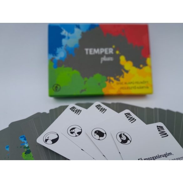 TEMPER DISC plusz fejlesztő kártyák - magyar nyelvű