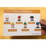 Coach kártya A5 szett - Önismereti, folyamatot támogató, szociális kompetencia kártyákból 18 fajta