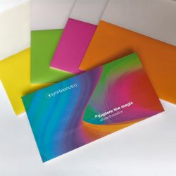 SymbioNotes elektrosztatikus kártya - vegyes szín 100x190