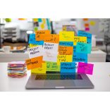 SymbioNotes elektrosztatikus kártya vegyes szín 72x72