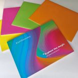 SymbioNotes elektrosztatikus kártya vegyes szín A5