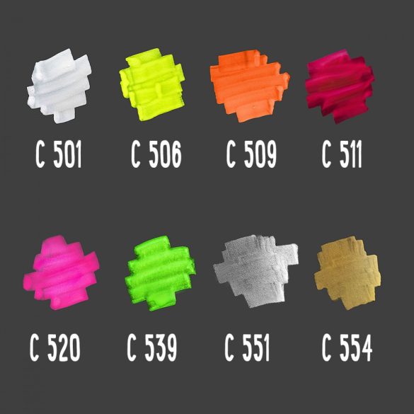 Neuland ChalkOne®, 2-8 mm vágott hegy, fehér