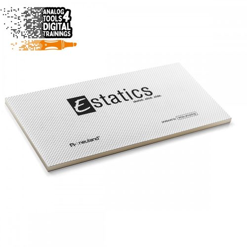 Estatics L elektrosztatikus kártyatömb 200 x 100 mm, 100 lap - átlátszó