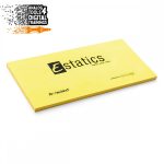 Estatics L elektrosztatikus kártyatömb 200 x 100 mm, 100 lap - sárga