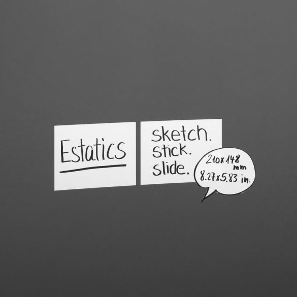 Estatics A5-ös tömb - fehér