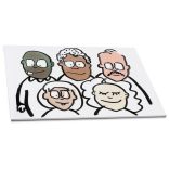 Estatics A5-ös tömb - fehér