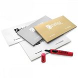 Estatics kártya szett L méret (átlátszó/fehért/bézs/szürke) + 1 Neuland No.One® Estatics vágott hegy, fekete, 2-6 mm