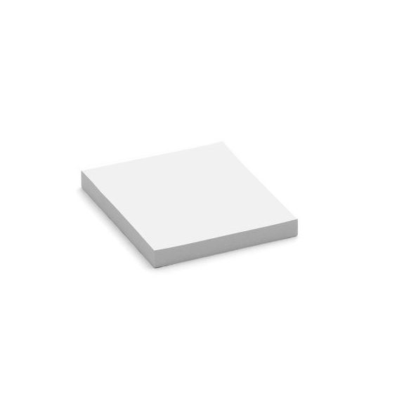 100 Square Stick-It X-tra Cards, white
