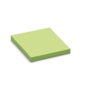 100 Square Stick-It X-tra Cards, green