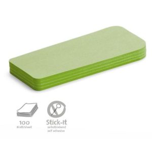 100 Statement Stick-It Cards, green