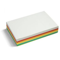 250 Large Rectangular Pin-It Cards, assorted