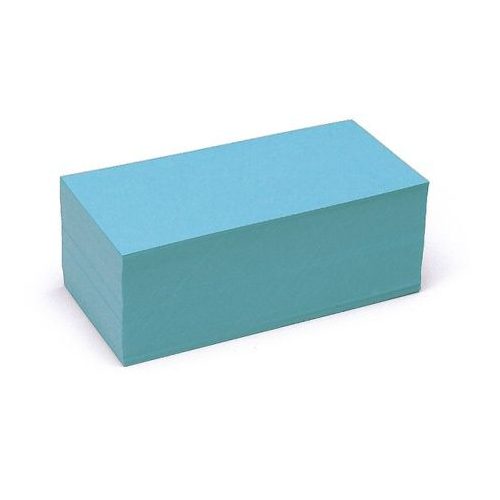  Téglalap Pin-It 9,5x20,5 cm moderációs kártya kék 500 db