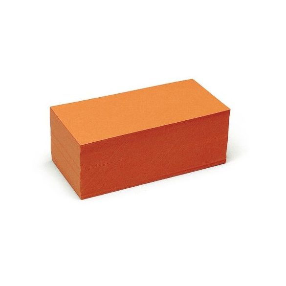  Téglalap Pin-It 9,5x20,5 cm moderációs kártya narancs 500 db