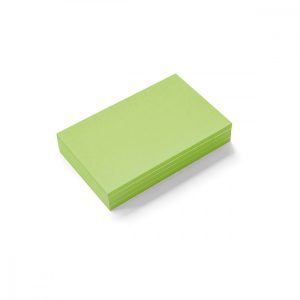 100 Mini Rectangular Stick-It Cards, green