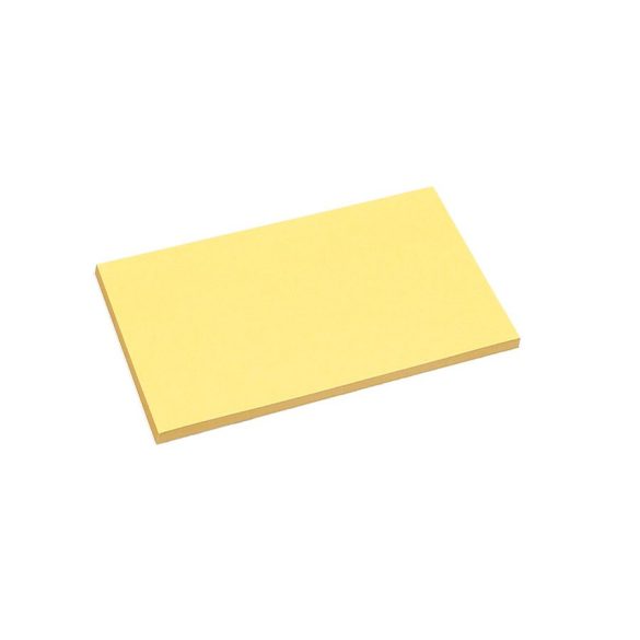 Stick-It Mini Téglalap öntapadós moderációs kártya 100 db sárga