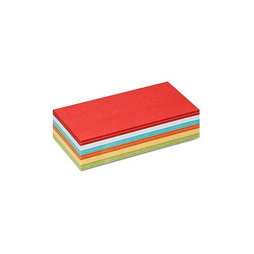 Stick-It Téglalap öntapadós 9,5x20,5 cm moderációs kártya 300 db vegyes