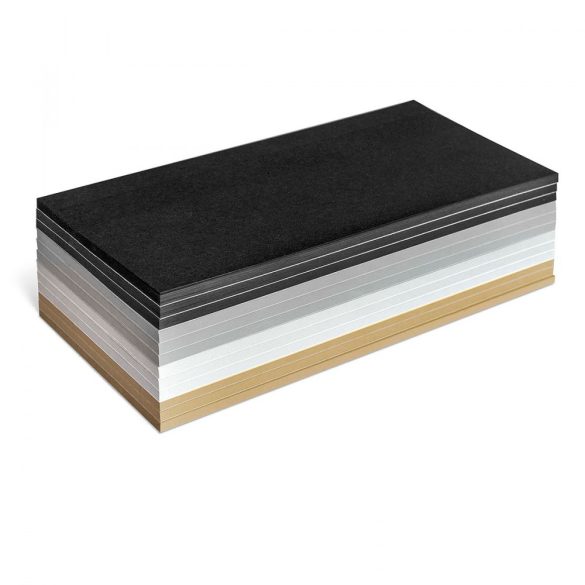 Stick-It Téglalap öntapadós 9,5x20,5 cm moderációs kártya 300 db vegyes színű