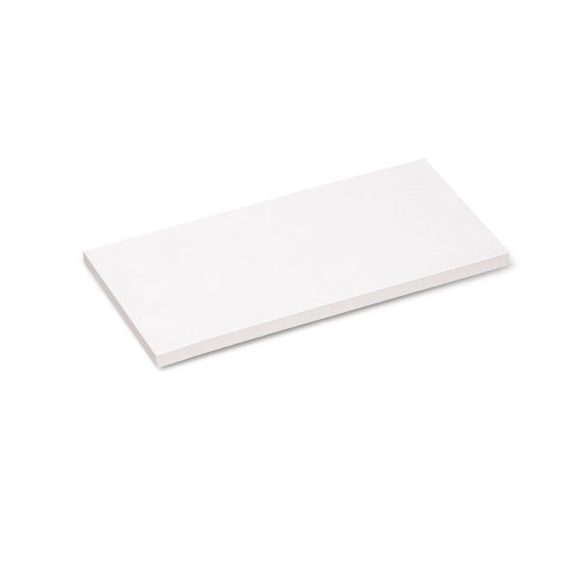 100 Rectangular Stick-It X-tra Cards, white