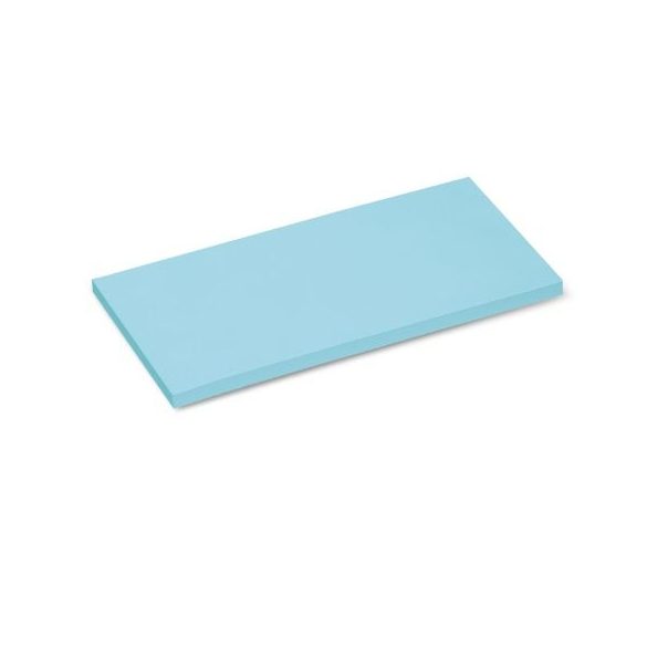 Stick-It X-tra Téglalap 9,5x20,5 cm öntapadós moderációs kártya 100 db kék