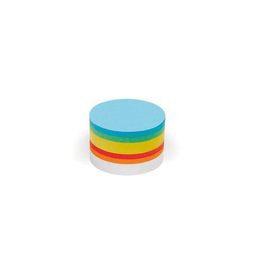250 Small Circular Pin-It Cards, assorted colours