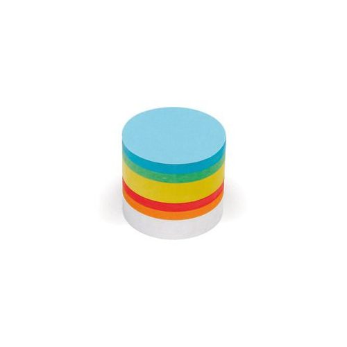 500 Small Circular Pin-It Cards, assorted colours