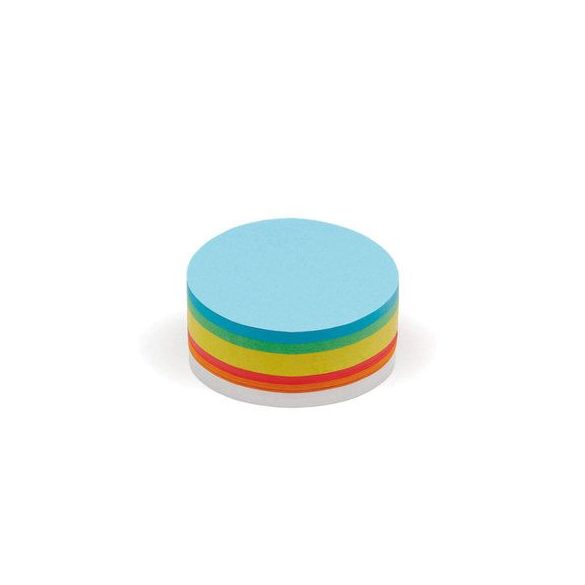 250 Medium Circular Pin-It Cards, assorted colours