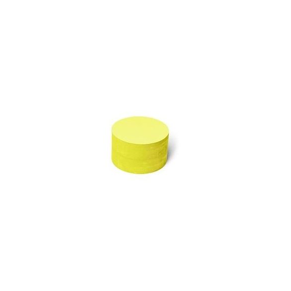 500 Medium Circular Pin-It Cards, yellow