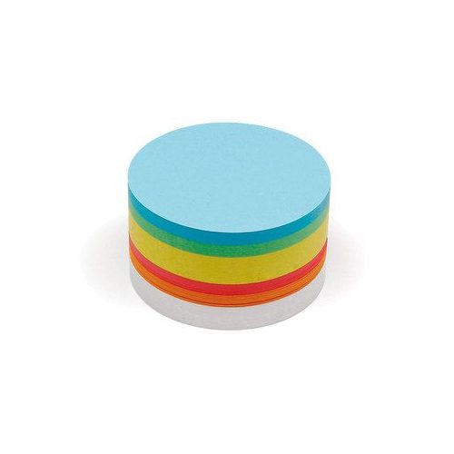 500 Medium Circular Pin-It Cards, assorted colours