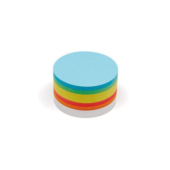500 Medium Circular Pin-It Cards, assorted colours