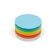 500 Medium Circular Pin-It Cards, assorted colours