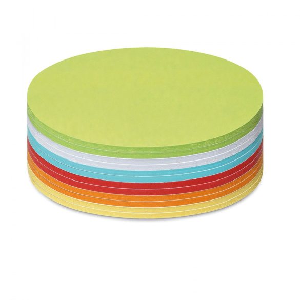 300 Medium Circular Stick-It Cards, assorted colours