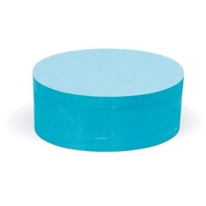 500 Oval Pin-It Cards, blue