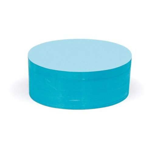 500 Oval Pin-It Cards, blue