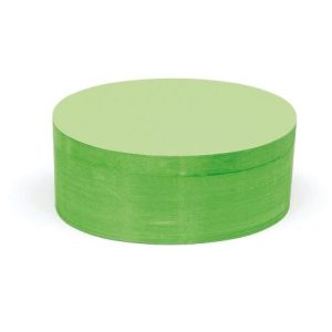 500 Oval Pin-It Cards, green