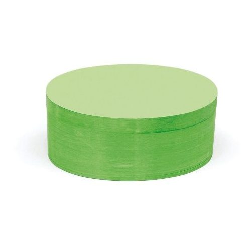 500 Oval Pin-It Cards, green
