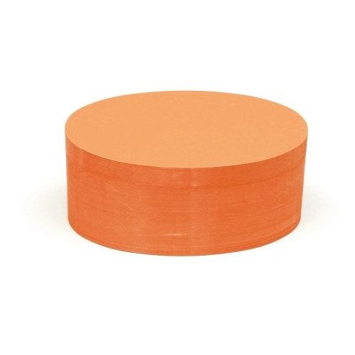 500 Oval Pin-It Cards, orange